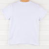 Fin-tastic Friend Applique Shirt, White