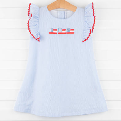 American Dreamin' Dress, Blue