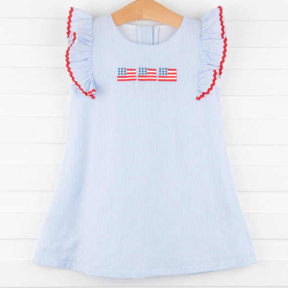 American Dreamin' Dress, Blue