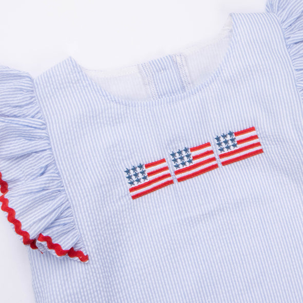 American Dreamin' Dress, Blue