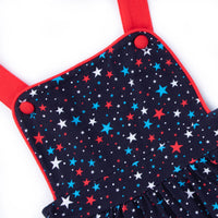 Star Spangled Romper, Navy