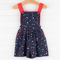 Star Spangled Romper, Navy
