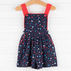 Star Spangled Romper, Navy