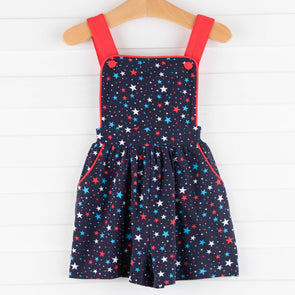 Star Spangled Romper, Navy