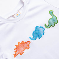 Dino Friends Pant Set, Blue