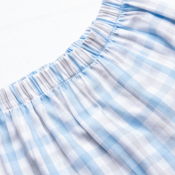 Pawcious Pant Set, Blue Plaid