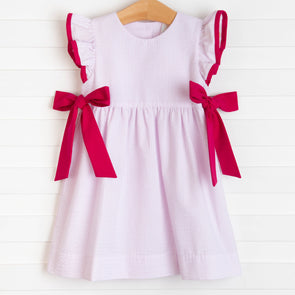 Pretty As a Bow Side Tie Dress, Pink