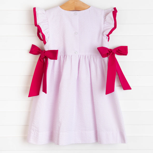 Pretty As a Bow Side Tie Dress, Pink