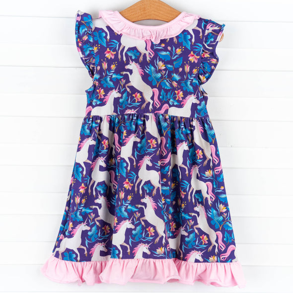 Little Dreamer Dress, Purple