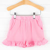 Knit Girl Ruffle Shorts