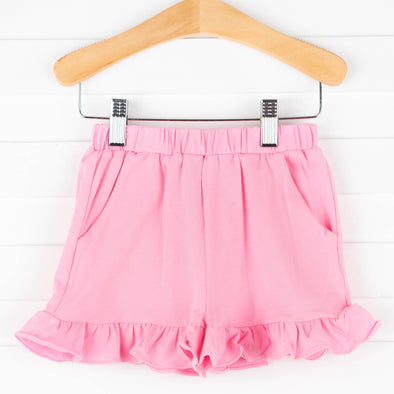 Knit Girl Ruffle Shorts