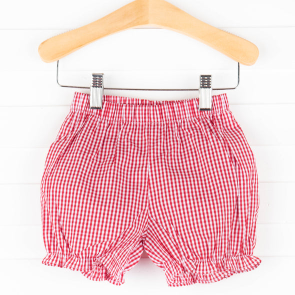 Woven Girl Ruffle Bloomer Shorts