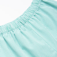 Tractor Smocked Pant Set, Green