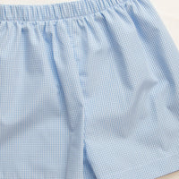 Birthday Wish Smocked Short Set, Blue