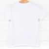 Rain or Shine Applique Shirt, White