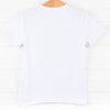 Hooked On You Applique Shirt, White