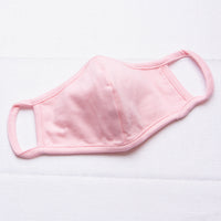 Solid Non-Adjustable Kids Non Medical Mask (5 Colors)