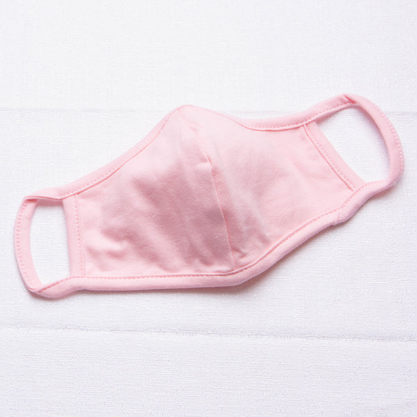 Solid Non-Adjustable Kids Non Medical Mask (5 Colors)