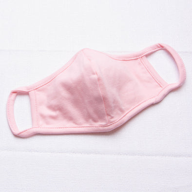 Solid Non-Adjustable Kids Non Medical Mask (5 Colors)