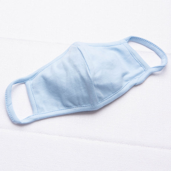 Solid Non-Adjustable Kids Non Medical Mask (5 Colors)