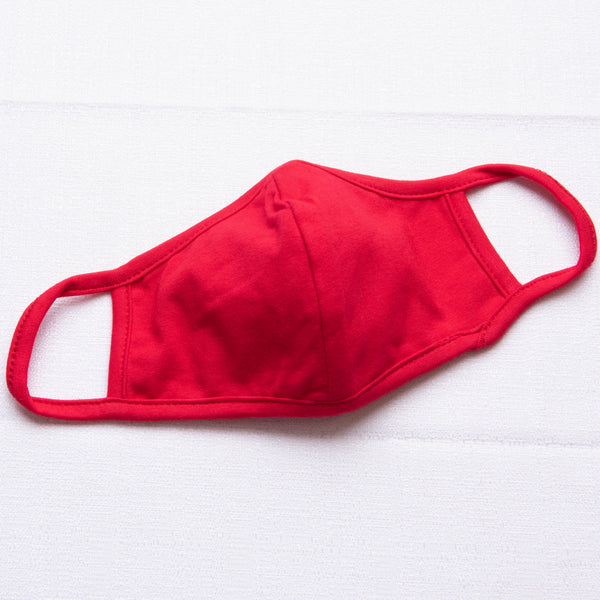 Solid Non-Adjustable Kids Non Medical Mask (5 Colors)