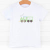 Train Time Applique Shirt, White