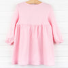 Lucky Pup Applique Dress, Pink