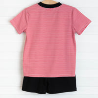 Georgia Short Set, Red
