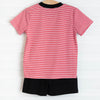 Georgia Short Set, Red