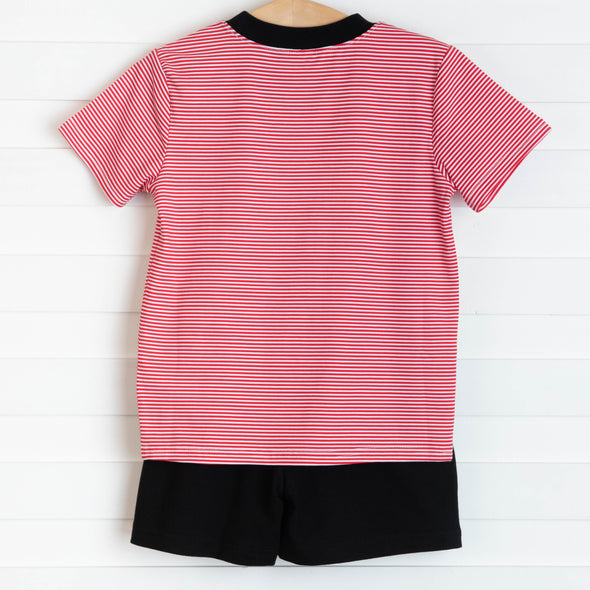 Georgia Short Set, Red