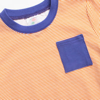 Carolina Tigers Short Set, Orange Stripe