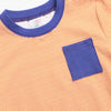 Carolina Tigers Short Set, Orange Stripe