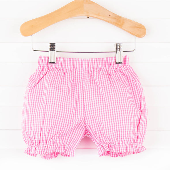 Woven Girl Ruffle Bloomer Shorts