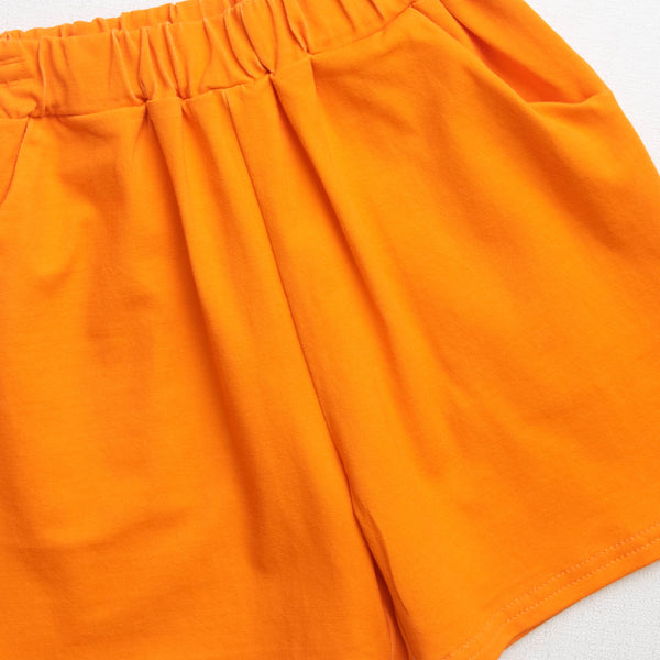 Tennessee Short Set, Bright Orange Stripe