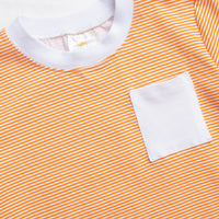 Tennessee Short Set, Bright Orange Stripe
