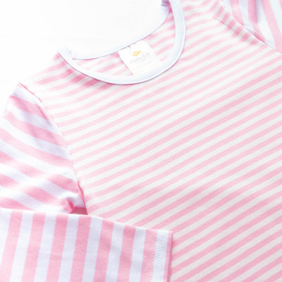 Claire, Pink Stripe Dress