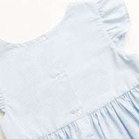 Under the Sea Smocked Dress, Blue