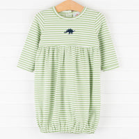 Dino Dreams Gown, Green