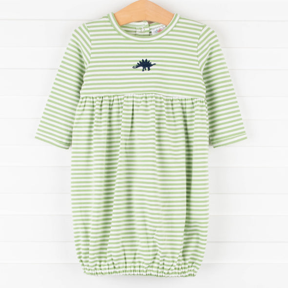 Dino Dreams Gown, Green