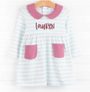 Lauren Dress, Blue Stripe