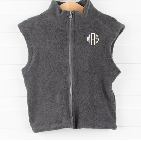 Marlow Vest, Charcoal