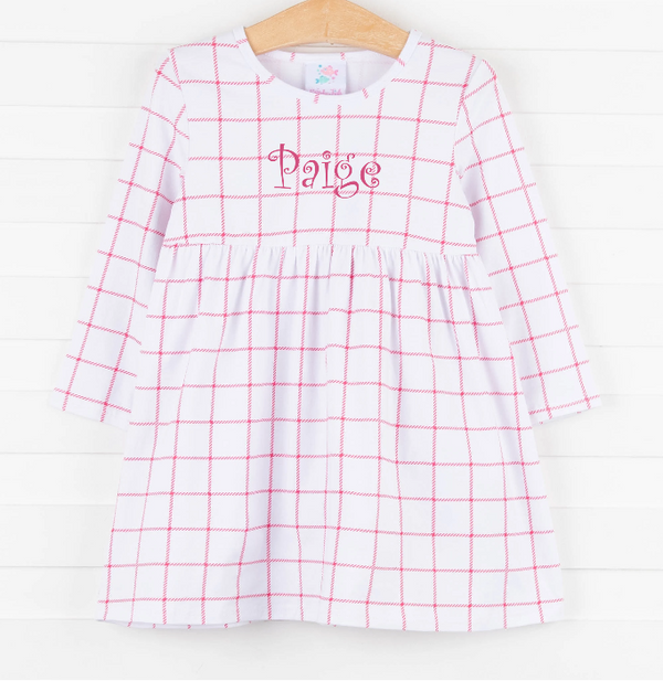 Pink Picnic Dress, Pink