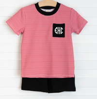 Georgia Short Set, Red