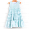 Picnic Promises Dress, Aqua