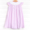 Happy Halloween Smocked Dress, Pink