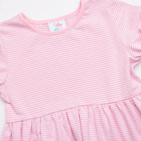 Boo! Applique Dress, Pink