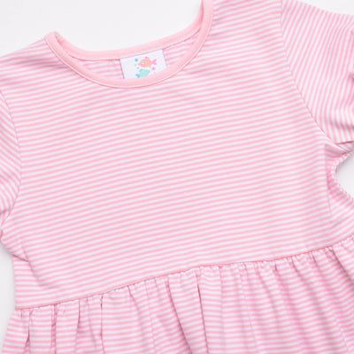 Boo! Applique Dress, Pink