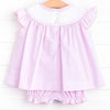 Happy Halloween Smocked Bloomer Set, Pink