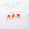 Thanksgiving Tradition Smocked Pant Set, Tan