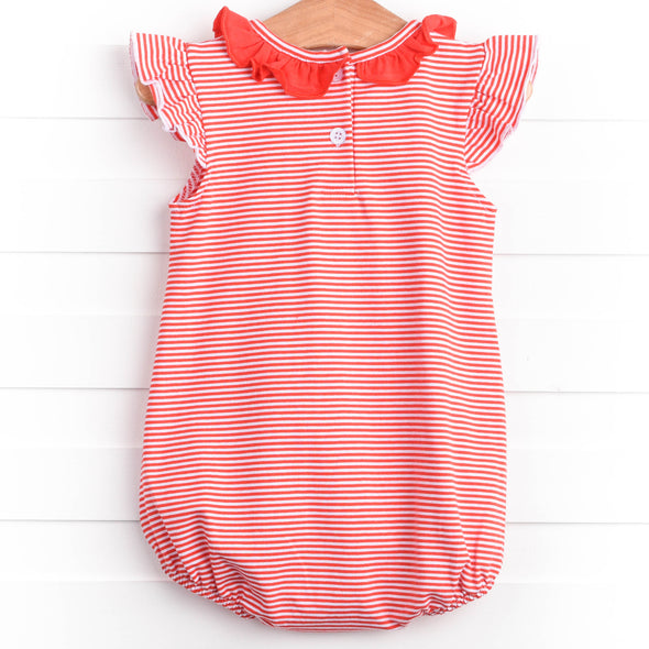 Seeing Stars Applique Bubble, Red Stripe